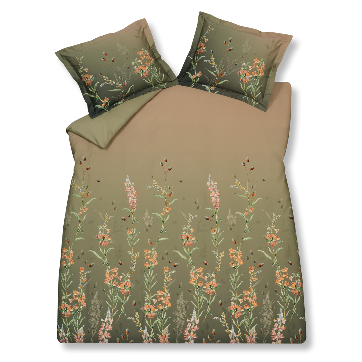 CHARMING HAZEL dekbedovertrek | olive