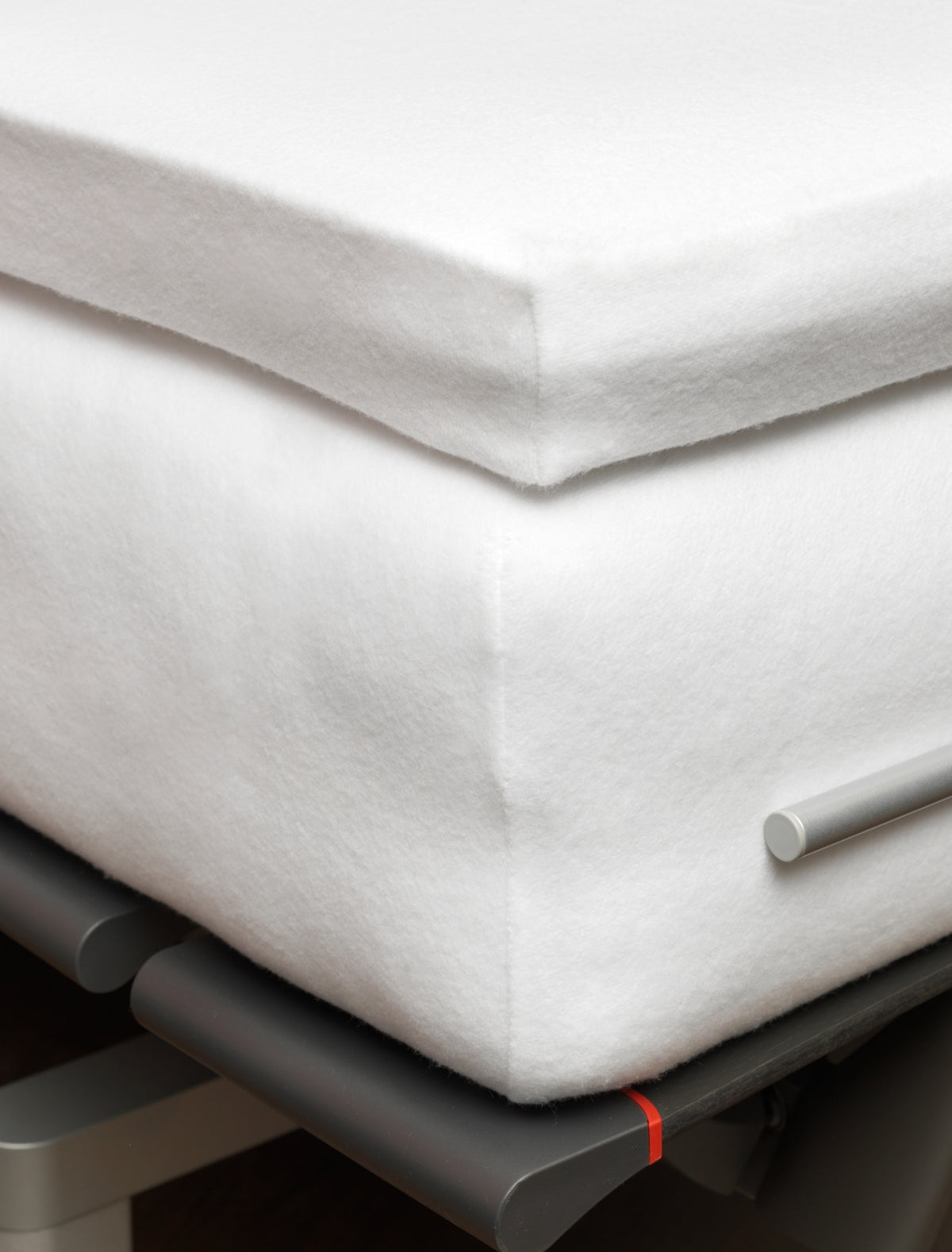 MOLTON STRETCH matrasbeschermer voor split-topper | white